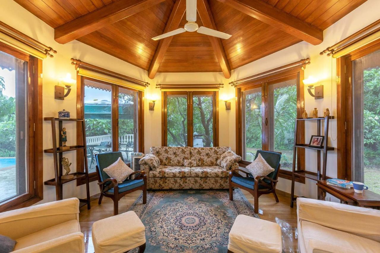 Stayvista'S Casa Palmera - Pet-Friendly Villa With Pool, Garden With Gazebo, And Indoor & Outdoor Games Alībāg Extérieur photo