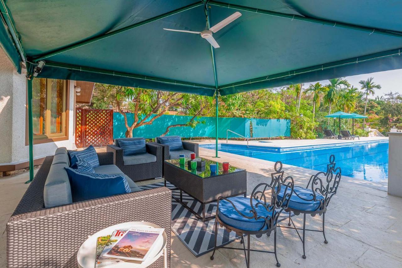 Stayvista'S Casa Palmera - Pet-Friendly Villa With Pool, Garden With Gazebo, And Indoor & Outdoor Games Alībāg Extérieur photo